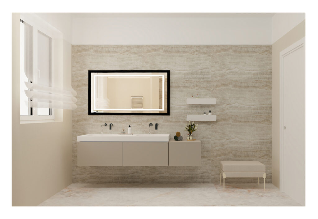 progetto design bagno